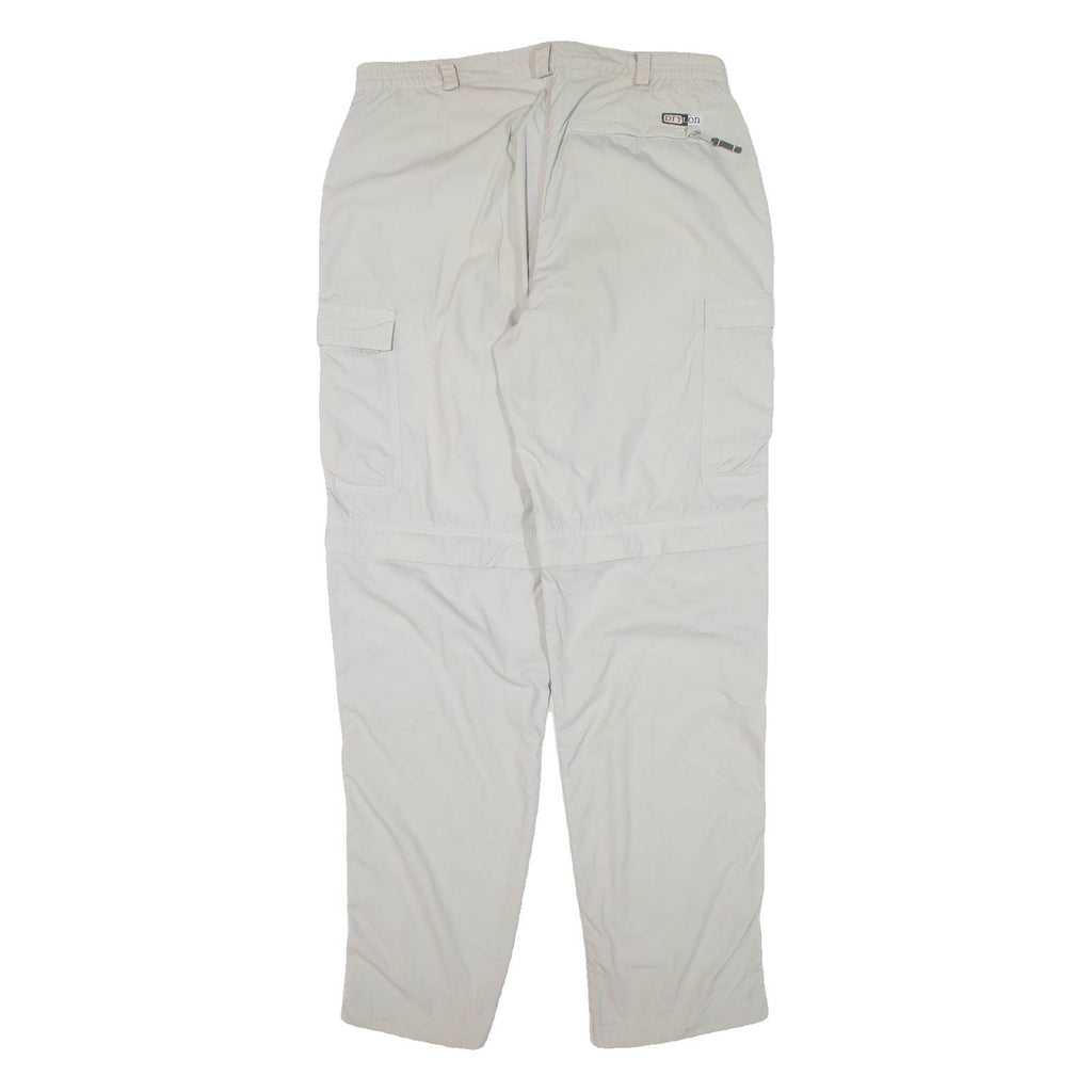 Outdoor Womens Trousers Grey Regular Straight 90s W32 L31
