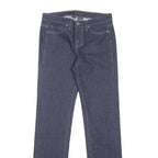 CALVIN KLEIN JEANS Womens Denim Blue Slim Straight Denim Medium W30 L32 Slim Fit