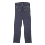 CALVIN KLEIN JEANS Womens Denim Blue Slim Straight Denim Medium W30 L32 Slim Fit