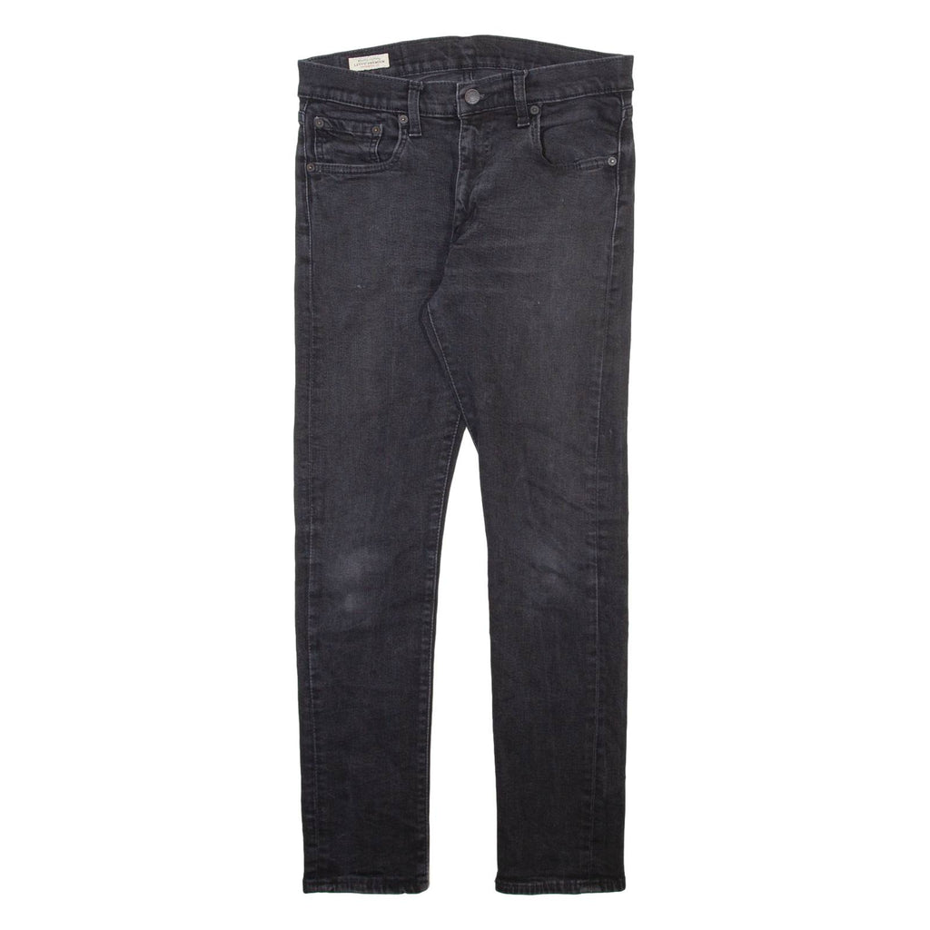 LEVI'S 519 BIG E Jeans Mens Grey Slim Skinny W29 L27