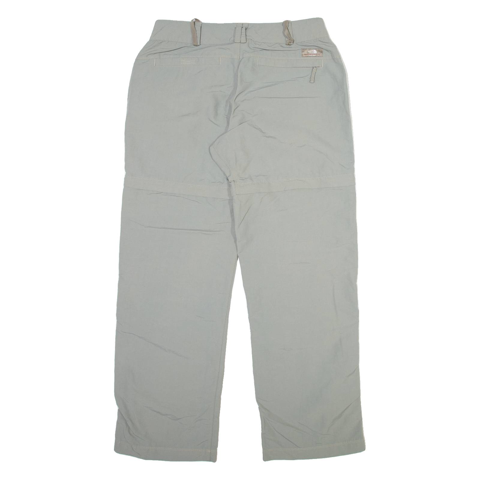 THE NORTH FACE Detachable Legs Womens Trousers Grey Regular Straight W30 L29