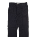 LEVI'S Mens Trousers Black Slim Straight W28 L26