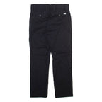 LEVI'S Mens Trousers Black Slim Straight W28 L26