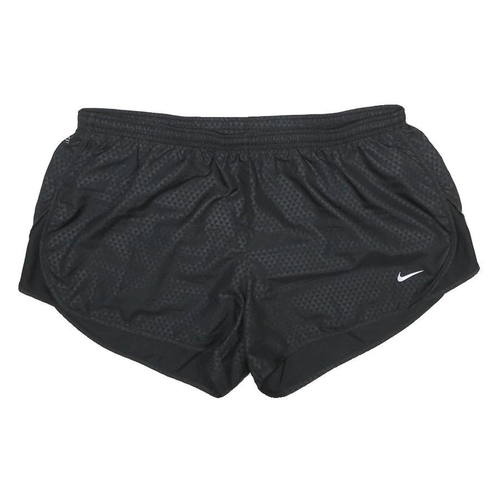 NIKE Womens Shorts Black XL W34 Sports Running Athletic Lightweight