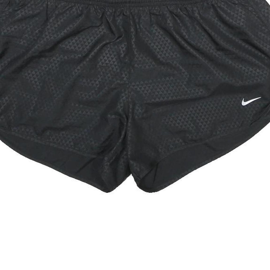 NIKE Womens Shorts Black XL W34 Sports Running Athletic Lightweight