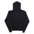 CHAMPION Mens Black Hoodie S