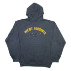 TULTEX West Virginia Mens Grey Hoodie USA XL