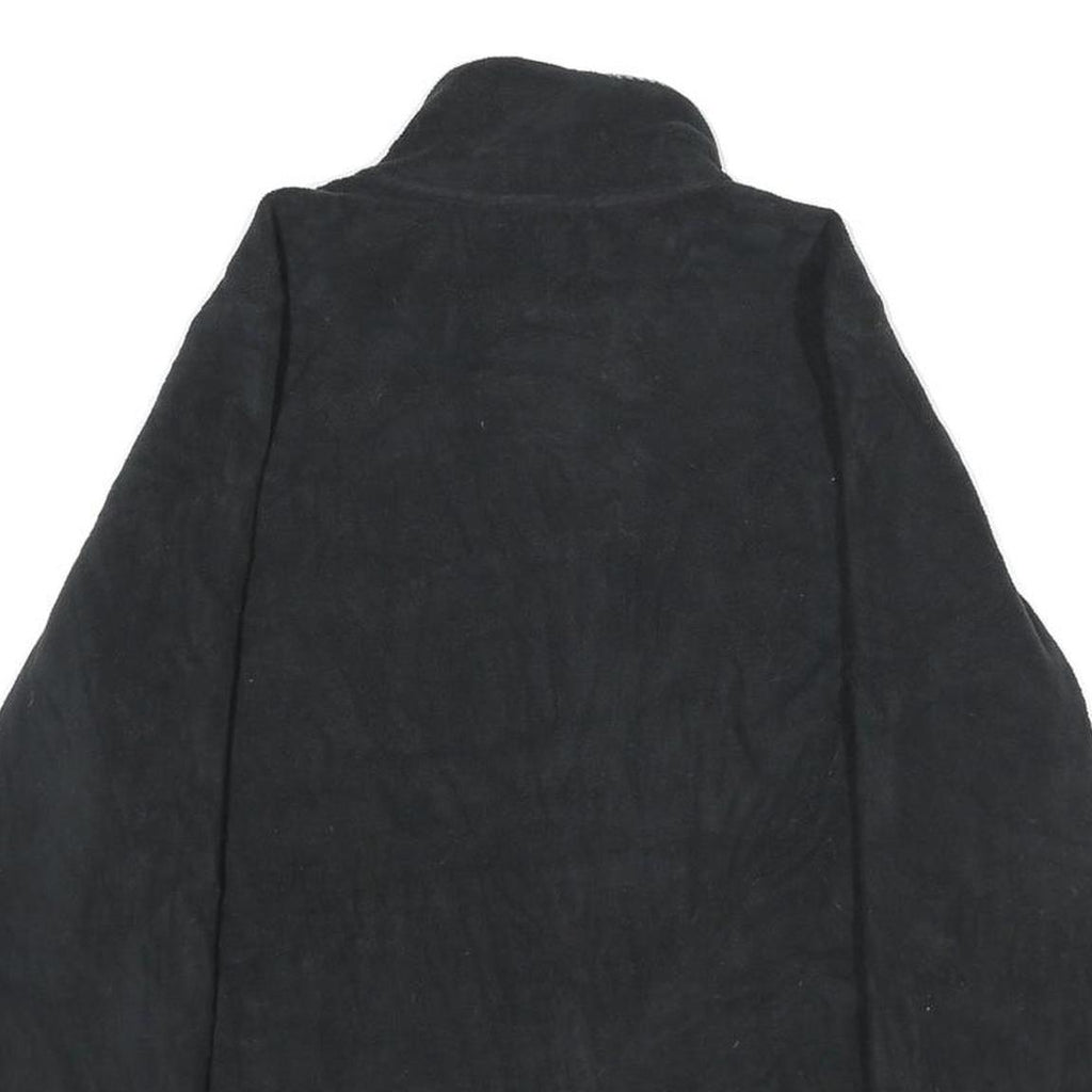 CHAPS Womens Black Jacket XL Polyester Zip Front Plain Casual