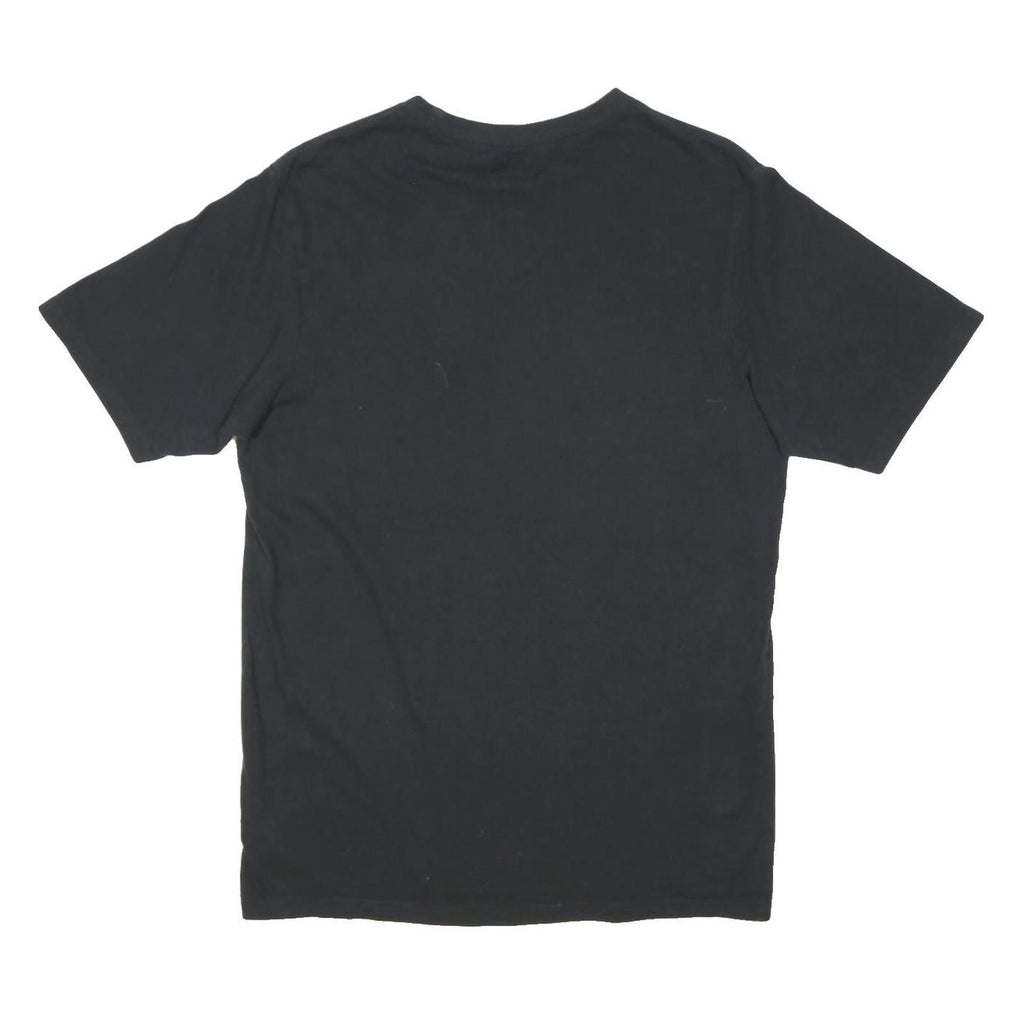 COLUMBIA Mens Black Cotton Blend Logo Graphic T-Shirt M Short Sleeve Crew Neck