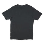 COLUMBIA Mens Black Cotton Blend Logo Graphic T-Shirt M Short Sleeve Crew Neck