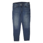 TRUE RELIGION Womens Jeans Blue Regular Skinny Denim Medium W34 L30 Stylish