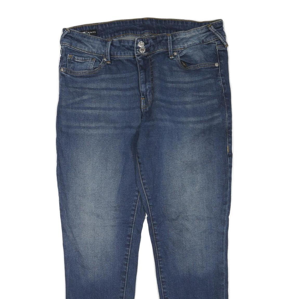 TRUE RELIGION Womens Jeans Blue Regular Skinny Denim Medium W34 L30 Stylish