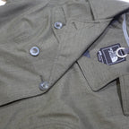 THE NORTH FACE Womens Green Cotton Blend Coat S Herringbone Classic Zip Jacket