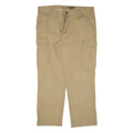 CARHARTT Cargo Workwear Mens Trousers Beige Relaxed Straight W38 L30
