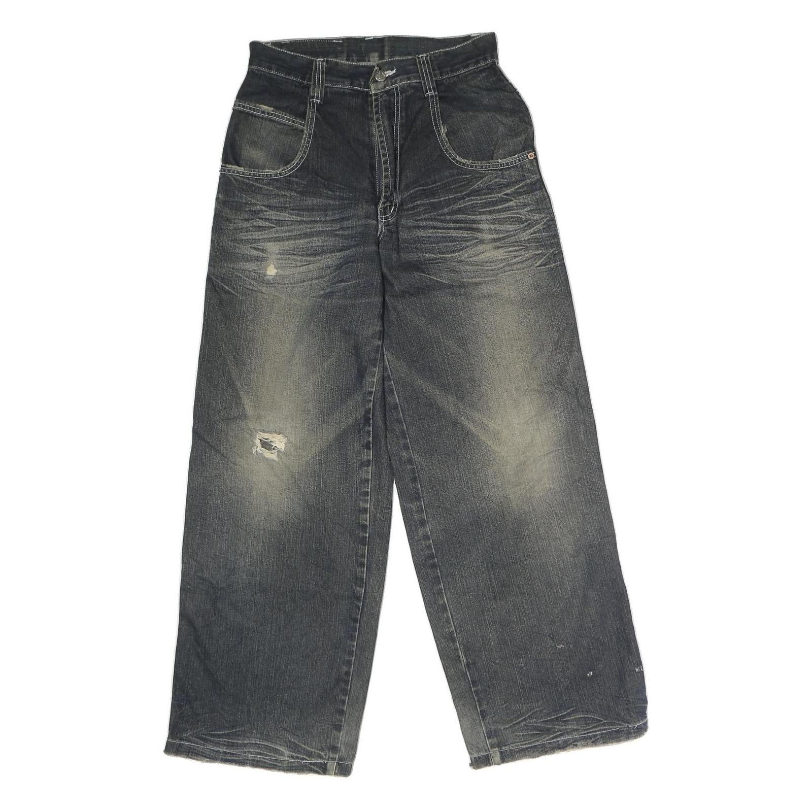 WINDEN JEANS Mens Blue Regular Straight Denim Rinse W28 L28 Casual