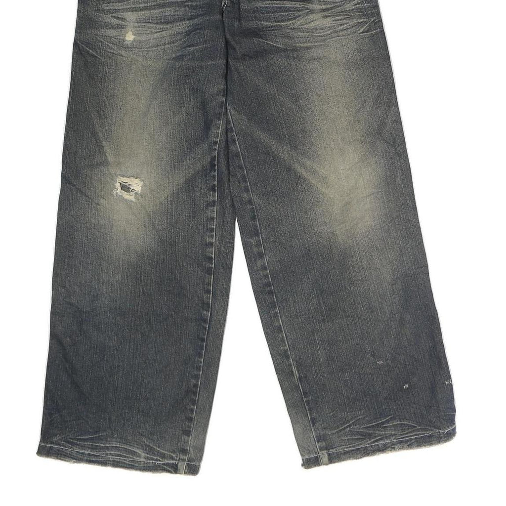 WINDEN JEANS Mens Blue Regular Straight Denim Rinse W28 L28 Casual