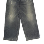 WINDEN JEANS Mens Blue Regular Straight Denim Rinse W28 L28 Casual