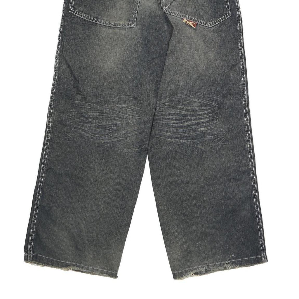 WINDEN JEANS Mens Blue Regular Straight Denim Rinse W28 L28 Casual