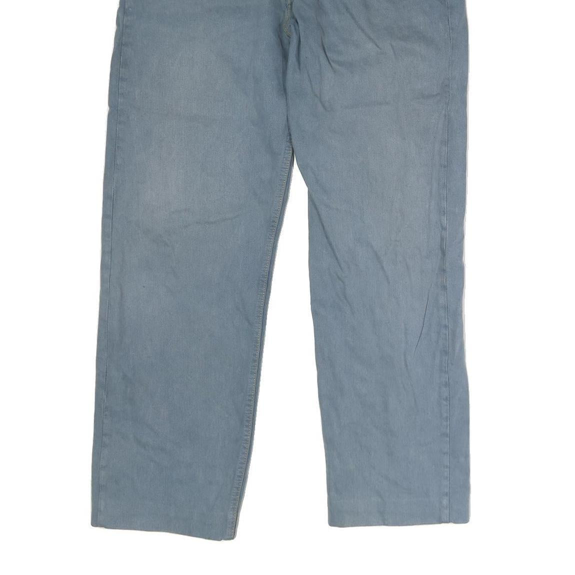 LEVI'S 501XX Mens Light Blue Regular Straight Denim Stone Wash Jeans W38 L29