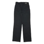 VERSACE JEANS COUTURE Womens Black Regular Straight Denim W26 L29 Zip Cotton