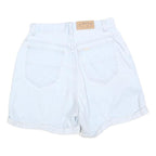 RIDERS Womens Shorts Blue Casual S W28 Light Wash Denim Summer
