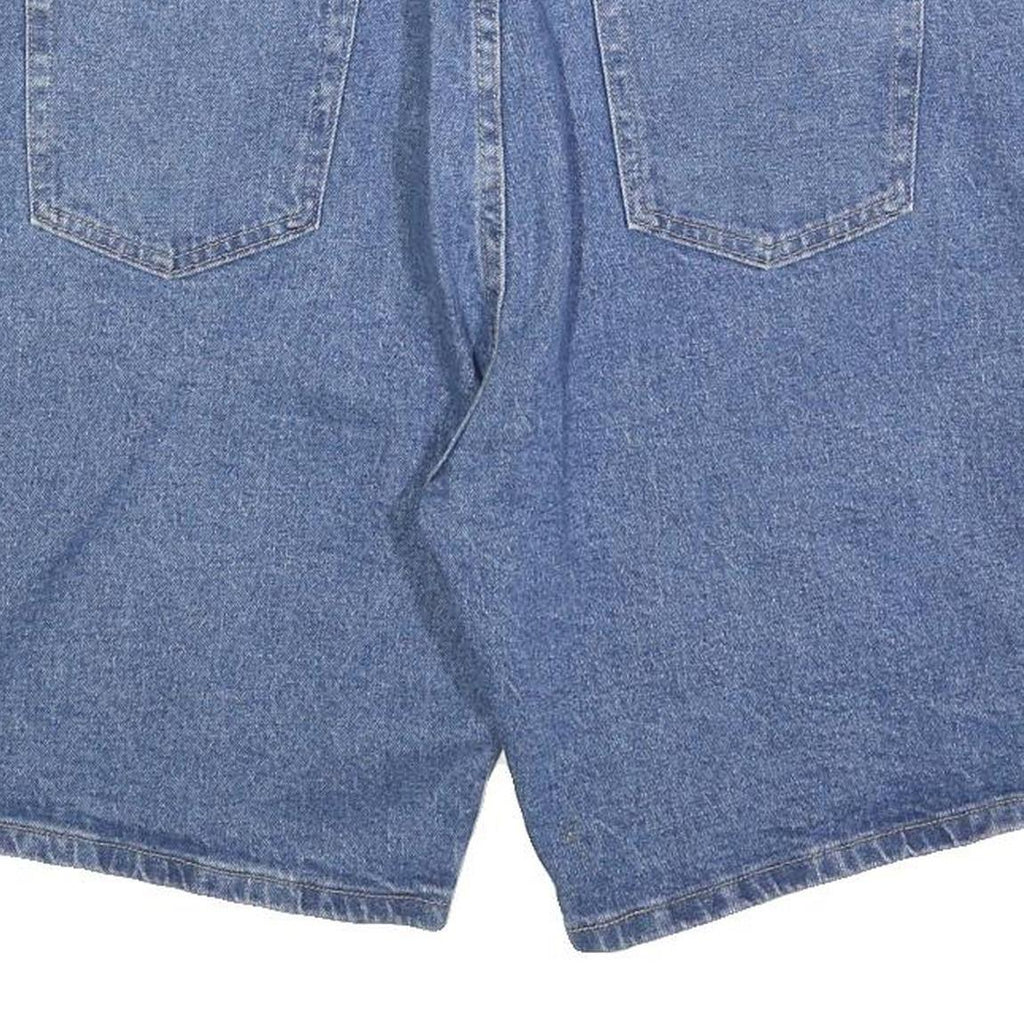 WRANGLER Mens Denim Blue Casual Shorts L W36 Comfortable Classic Fit