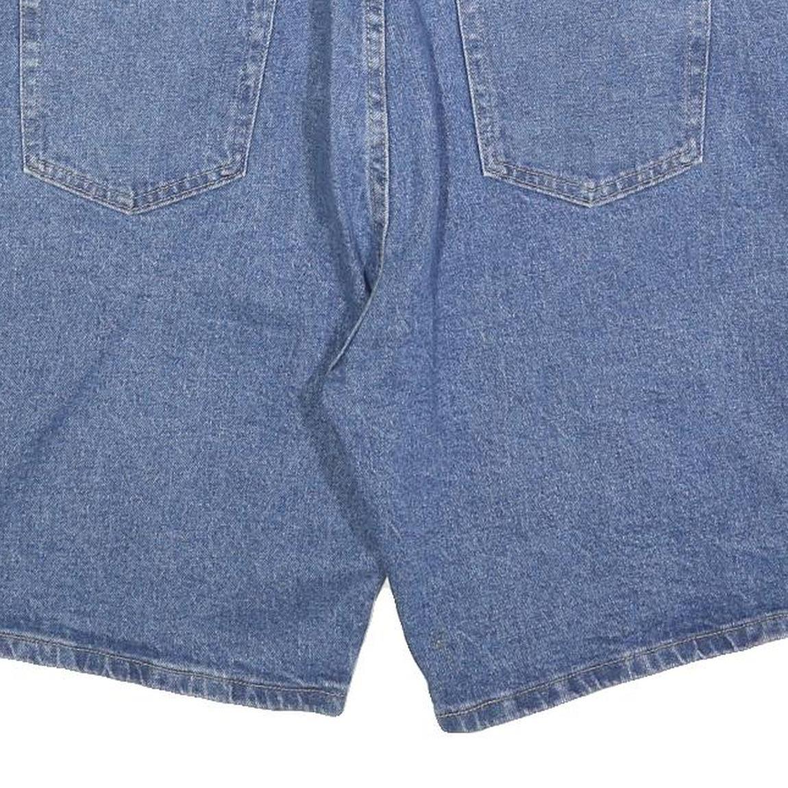 WRANGLER Mens Denim Blue Casual Shorts L W36 Comfortable Classic Fit