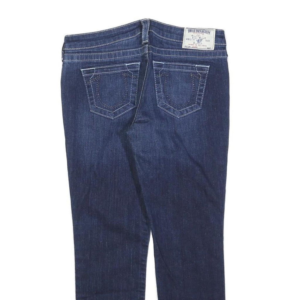 TRUE RELIGION Womens Jeans Blue Slim Skinny Denim Medium W30 L26 Stylish