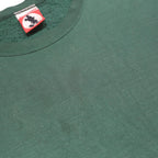 MICKEY INC Mens Green Sweater Crew Neck L Classic Cotton Blend Sweatshirt