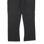 DICKIES Mens Regular Black Denim Cotton Blend Jeans W40 L30 Workwear Casual