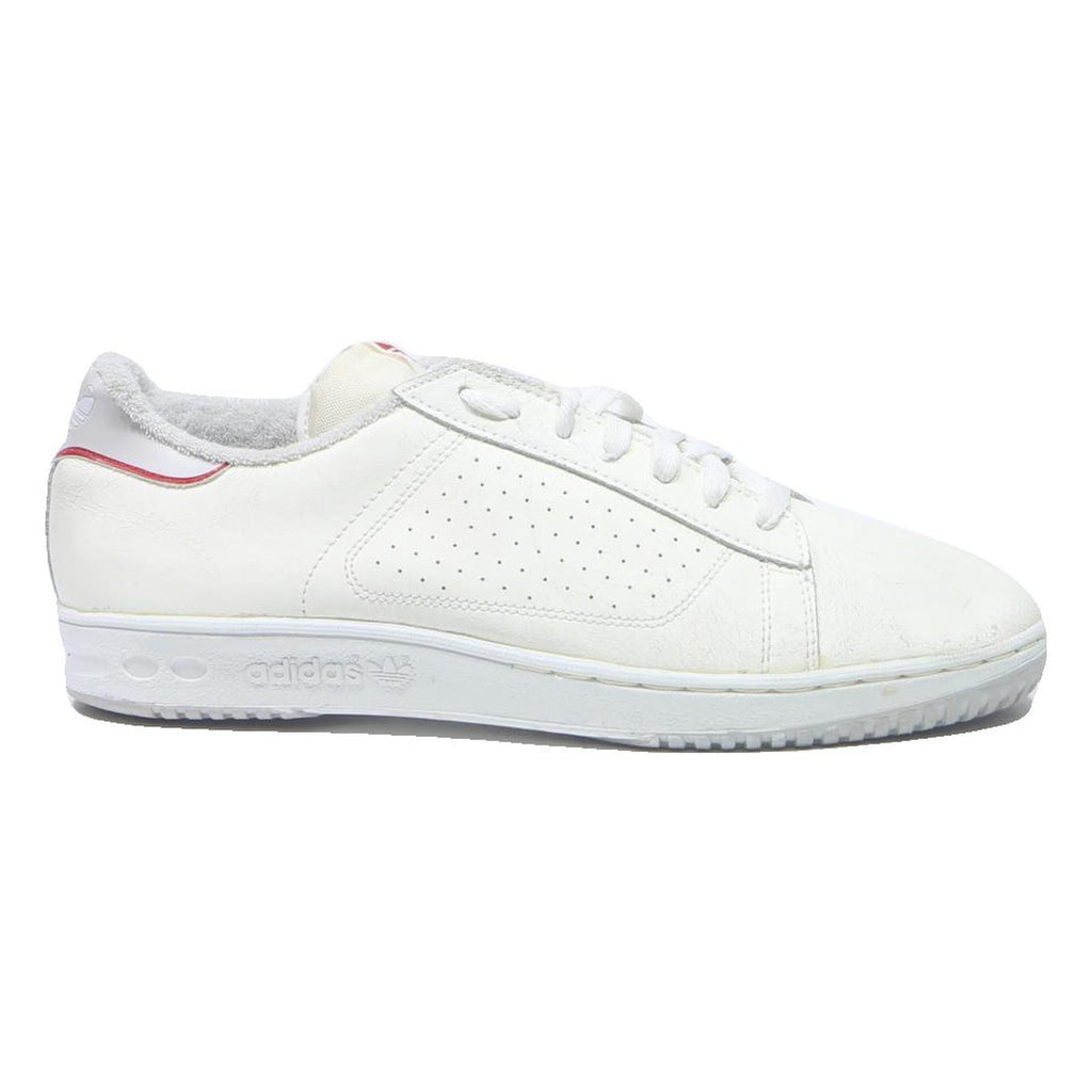 ADIDAS Court Vintage Mens Trainers White Synthetic UK 9 Casual Retro Shoes