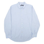NAUTICA Mens Blue L Cotton Classic Fit Long Sleeve Shirt Casual