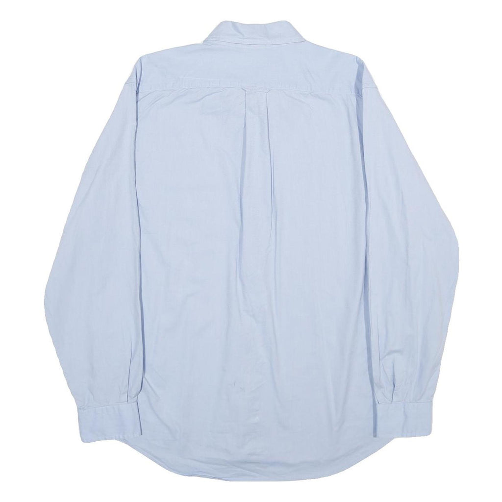 NAUTICA Mens Blue L Cotton Classic Fit Long Sleeve Shirt Casual