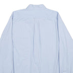 NAUTICA Mens Blue L Cotton Classic Fit Long Sleeve Shirt Casual