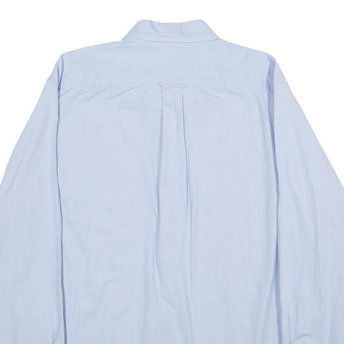 NAUTICA Mens Blue L Cotton Classic Fit Long Sleeve Shirt Casual