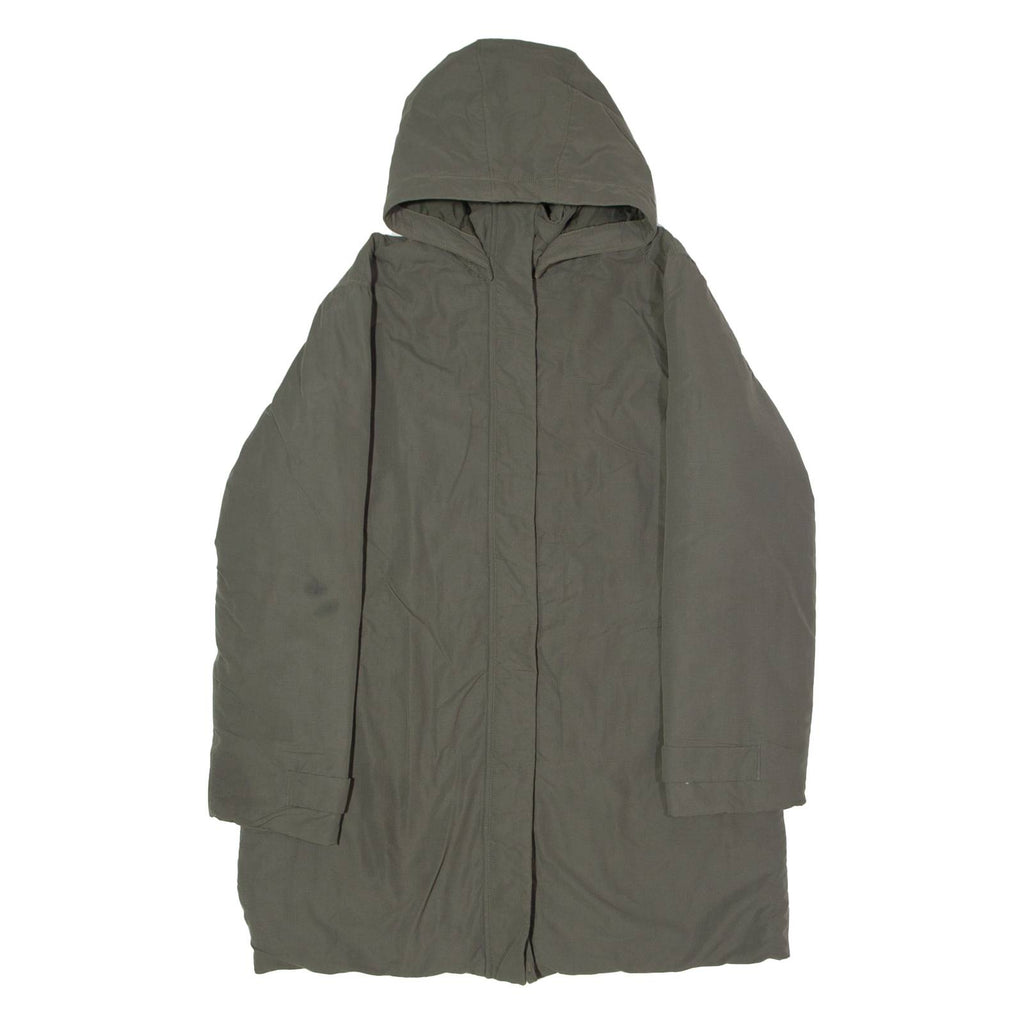 TIMBERLAND Mens Parka Jacket Green Hooded XS