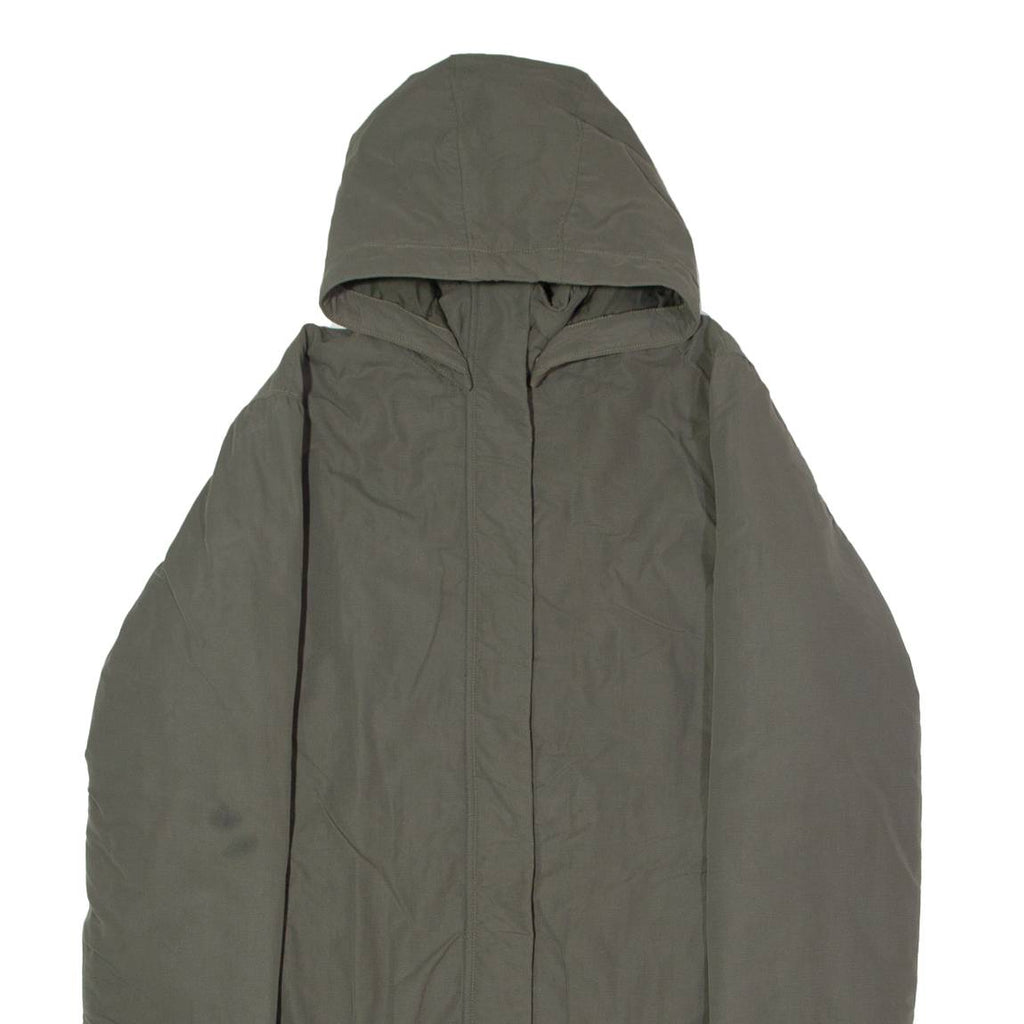 TIMBERLAND Mens Parka Jacket Green Hooded XS