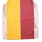 CHAMPION Mens Yellow & Maroon Galatasaray Sleeveless V-Neck Sports Jersey 4XL