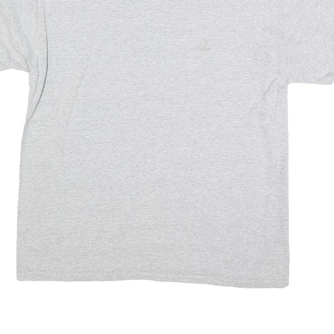 GILDAN Mens Grey Commodores Baseball Graphic T-Shirt L Short Sleeve Crew Neck