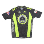 VOLER Mens Black & Yellow Cycling T-Shirt XL Short Sleeve Crew Neck USA MTB