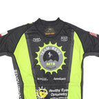 VOLER Mens Black & Yellow Cycling T-Shirt XL Short Sleeve Crew Neck USA MTB