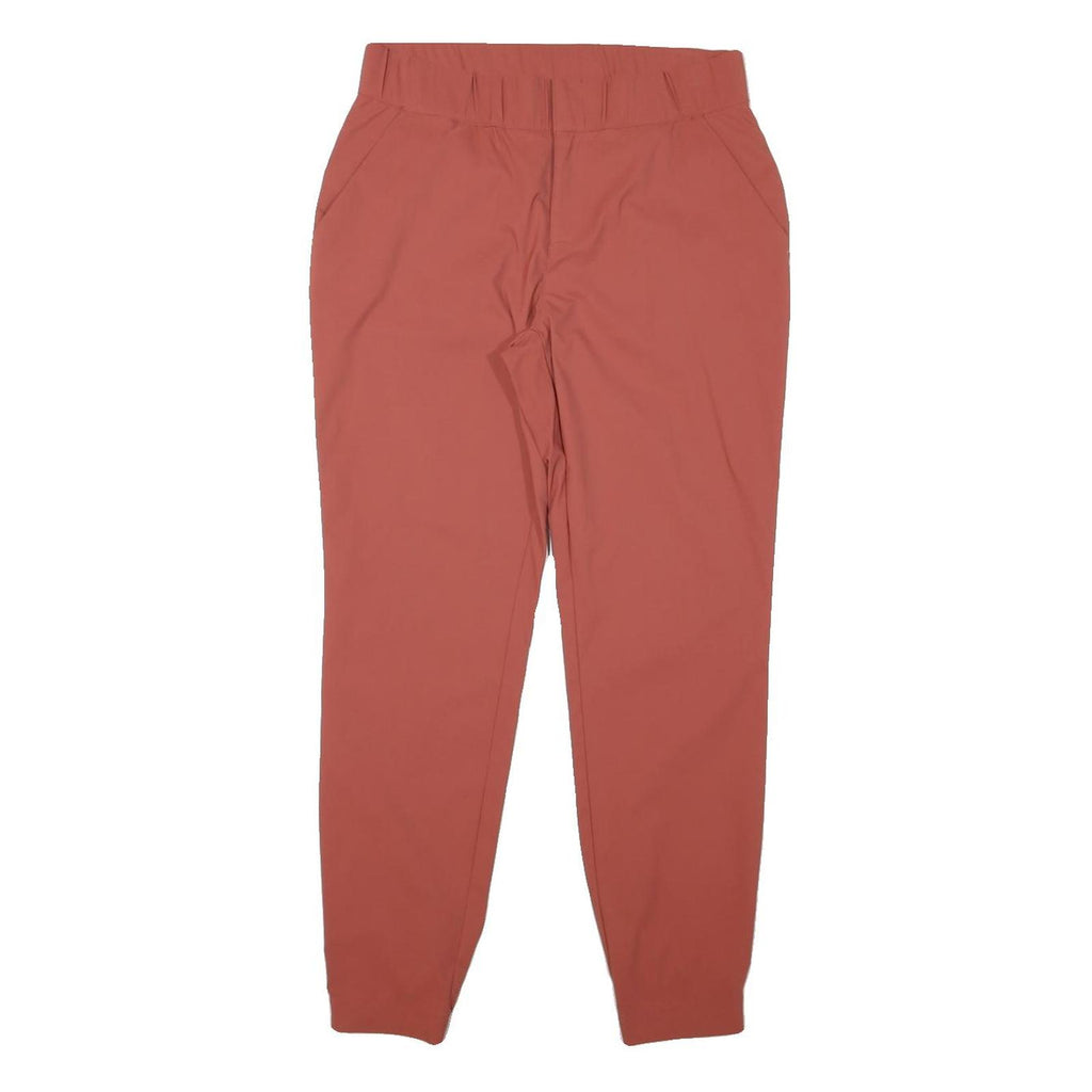 COLUMBIA Womens Relaxed Red Polyester Blend Zip Trousers W28 L27 Casual Outdoor