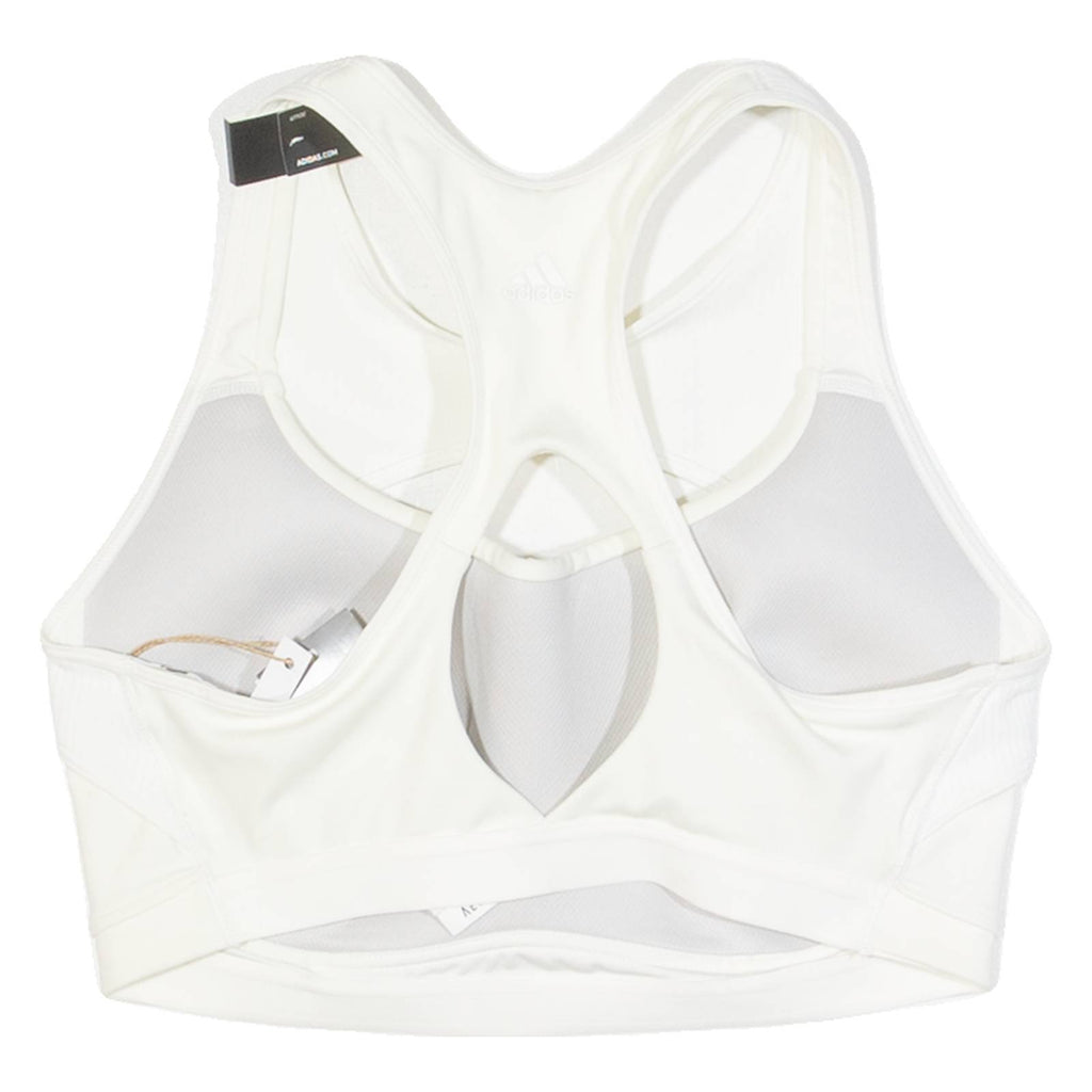 ADIDAS Womens Sports Vest White Sleeveless M