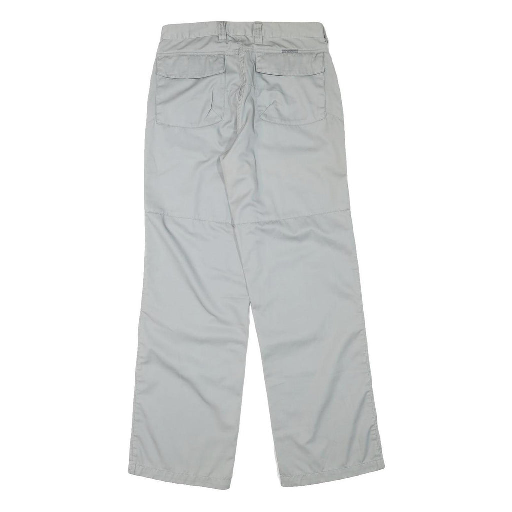 TEDDYS Mens Cotton Blend Regular Fit Beige Trousers W29 L31 Casual Zip Closure