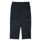 DICKIES Chino Mens Trousers Black Regular Straight W38 L30
