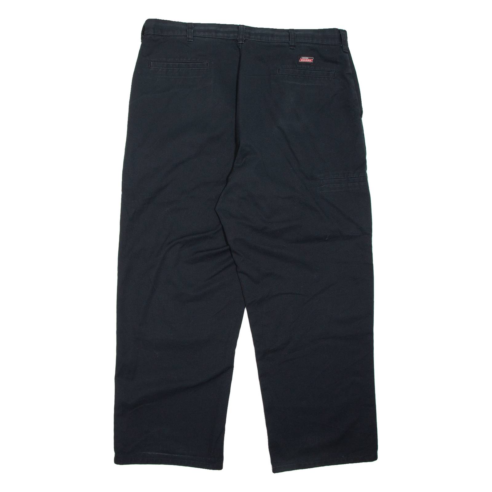 DICKIES Chino Mens Trousers Black Regular Straight W38 L30