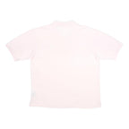 FILA Mens Pink Polo Shirt 2XL Cotton Blend Short Sleeve Basic Casual Wear