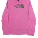 THE NORTH FACE Womens Pink Hoodie XL Cotton Casual Logo Pullover
