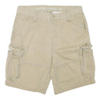 NAUTICA Mens Shorts Beige Casual Cargo Size L W36 Cotton Blend Summer