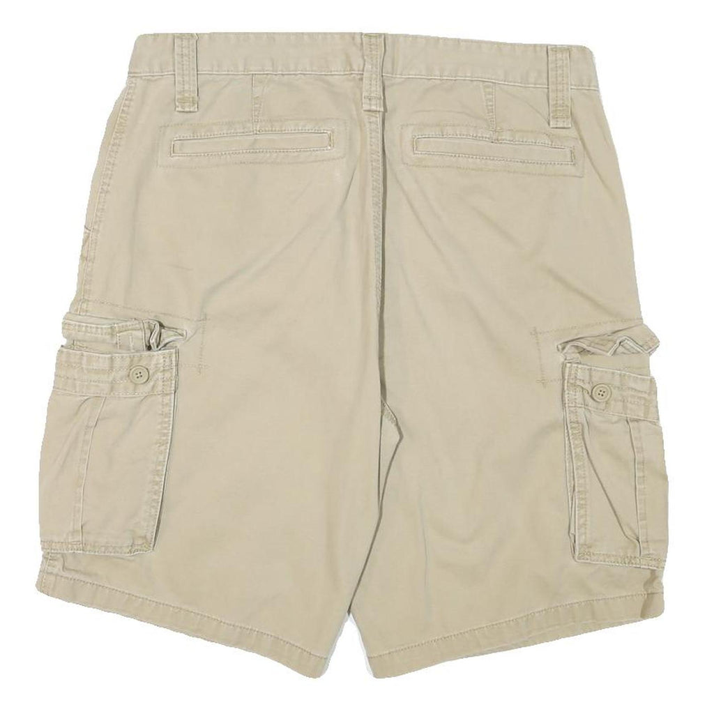 NAUTICA Mens Shorts Beige Casual Cargo Size L W36 Cotton Blend Summer